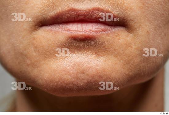 Face Mouth Skin Woman White Slim Studio photo references