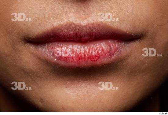 Face Mouth Skin Woman Slim Studio photo references