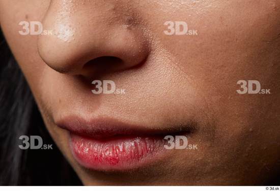 Face Mouth Nose Skin Woman Slim Studio photo references