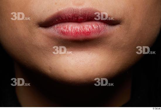 Face Mouth Skin Woman Slim Studio photo references