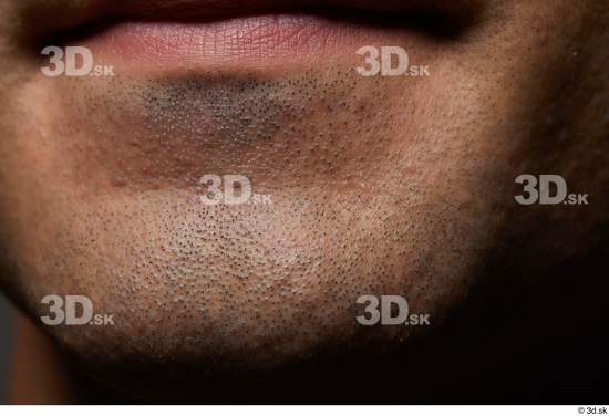 Mouth Skin Man Slim Studio photo references