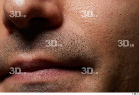 Mouth Nose Skin Man Slim Studio photo references