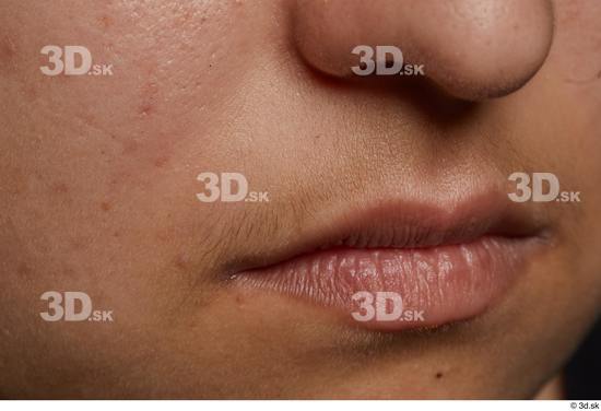 Face Mouth Nose Skin Woman Slim Studio photo references