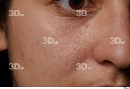 Face Nose Cheek Skin Woman Slim Studio photo references