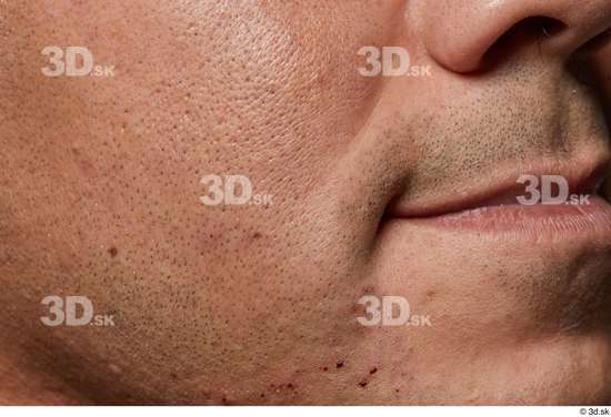 Face Mouth Cheek Skin Man Slim Studio photo references