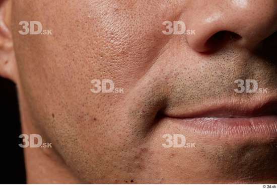 Face Mouth Nose Cheek Skin Man Slim Studio photo references