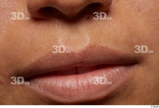 Face Mouth Skin Woman Slim Studio photo references