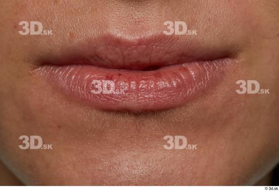 Face Mouth Skin Woman Slim Studio photo references