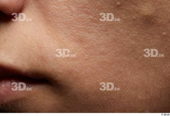 Face Cheek Skin Woman Slim Studio photo references