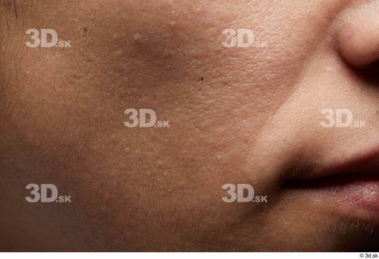 Face Mouth Cheek Skin Woman Slim Studio photo references