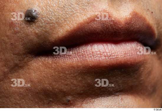 Mouth Skin Man Slim Studio photo references