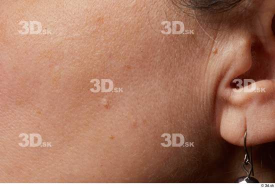 Face Cheek Ear Skin Woman Slim Studio photo references