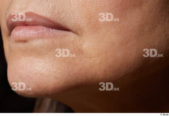 Face Mouth Cheek Skin Woman Slim Studio photo references