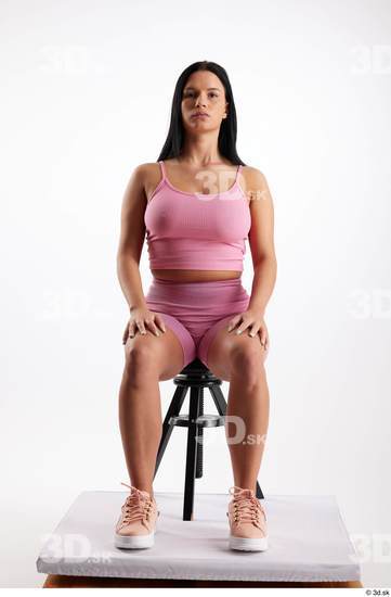 Woman White Average Female Studio Poses