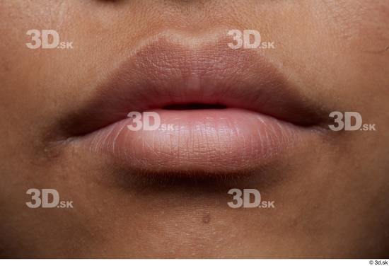 Face Mouth Skin Woman Asian Slim Studio photo references