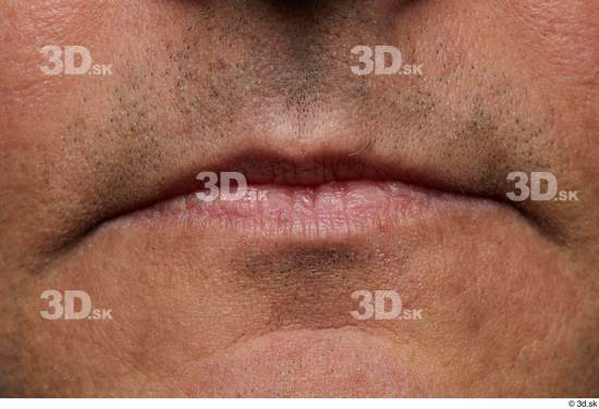 Face Mouth Skin Man Slim Wrinkles Studio photo references