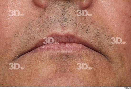 Face Mouth Skin Man Slim Wrinkles Studio photo references