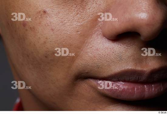 Face Mouth Nose Cheek Skin Man Slim Studio photo references