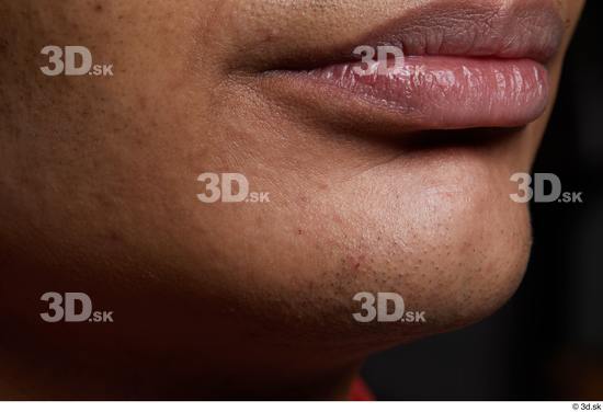 Face Mouth Skin Man Slim Studio photo references