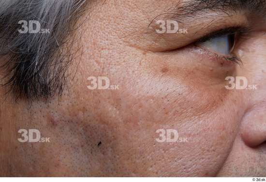 Eye Face Cheek Hair Skin Man Chubby Wrinkles Studio photo references