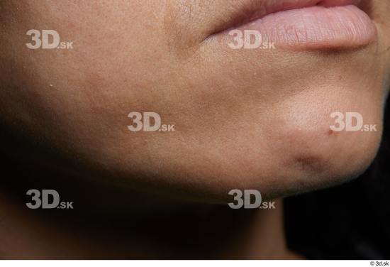 Face Mouth Cheek Skin Woman Asian Slim Studio photo references