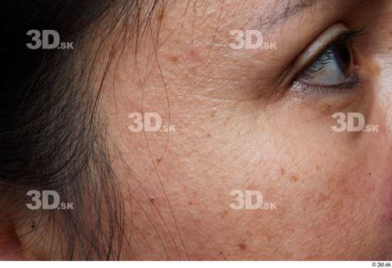 Eye Face Cheek Hair Skin Woman Chubby Wrinkles Studio photo references