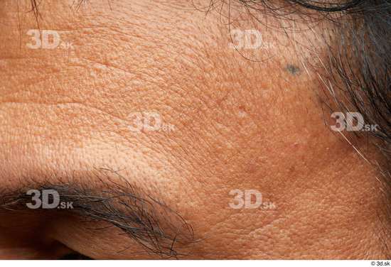 Face Hair Skin Man Black Chubby Wrinkles Studio photo references