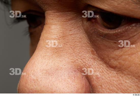 Eye Face Nose Skin Man Black Chubby Wrinkles Studio photo references