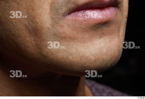 Face Mouth Cheek Skin Man Slim Studio photo references