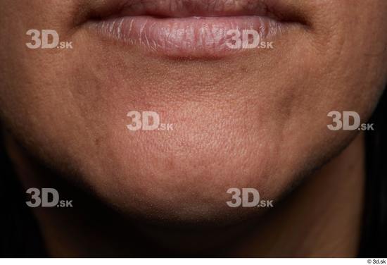 Face Mouth Skin Woman Slim Wrinkles Studio photo references