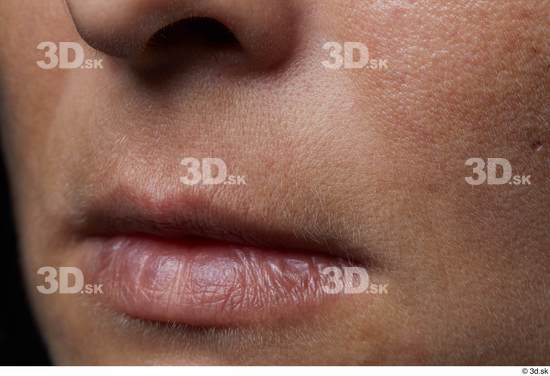 Face Mouth Nose Cheek Skin Woman Slim Studio photo references