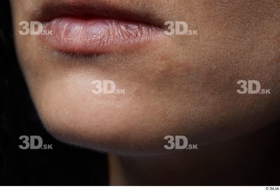 Face Mouth Cheek Skin Woman Slim Studio photo references