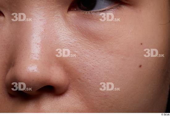 Face Nose Cheek Skin Woman Slim Studio photo references