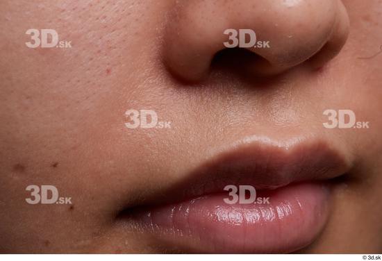 Face Mouth Nose Skin Woman Slim Studio photo references