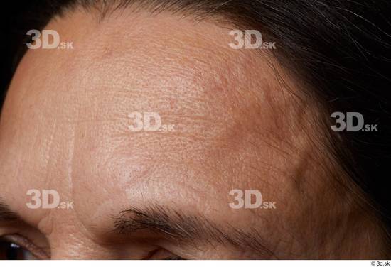 Face Hair Skin Woman Slim Wrinkles Studio photo references