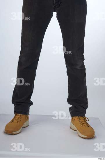 Man White Slim Male Studio Poses