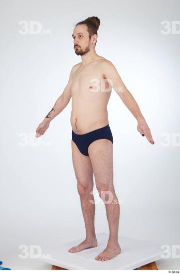 Tough confident man with cocky attitude pointing finger at camera choosing  you. Full body length isolated on white background Stock Photo - Alamy