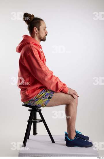 Man White Slim Male Studio Poses