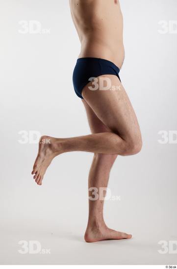 Man White Slim Male Studio Poses