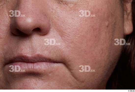 Face Mouth Nose Cheek Skin Woman Chubby Studio photo references