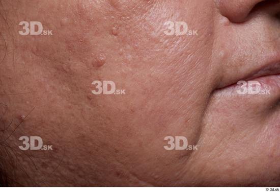 Face Mouth Cheek Skin Woman Chubby Studio photo references