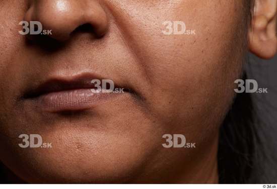 Face Mouth Nose Cheek Skin Woman Chubby Studio photo references