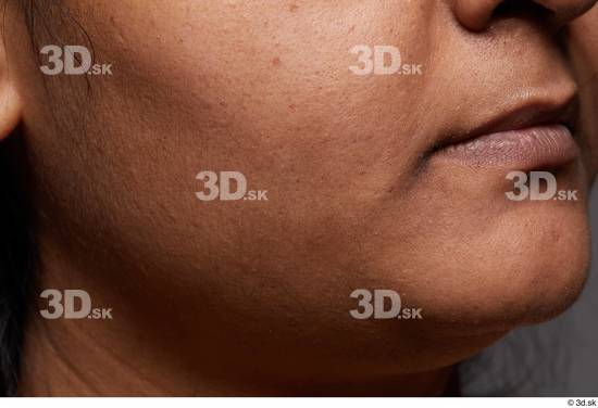 Face Mouth Cheek Skin Woman Chubby Wrinkles Studio photo references