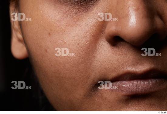 Face Mouth Nose Cheek Skin Woman Chubby Studio photo references