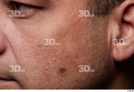 Eye Face Cheek Ear Hair Skin Man Birthmarks Chubby Wrinkles Studio photo references