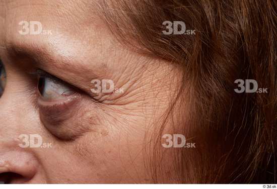 Eye Face Cheek Hair Skin Woman Slim Wrinkles Studio photo references