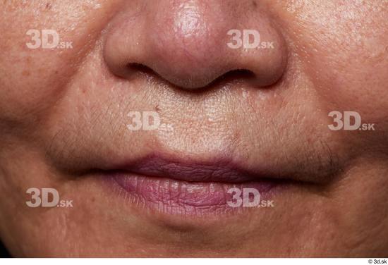 Face Mouth Nose Cheek Skin Woman Asian Chubby Studio photo references