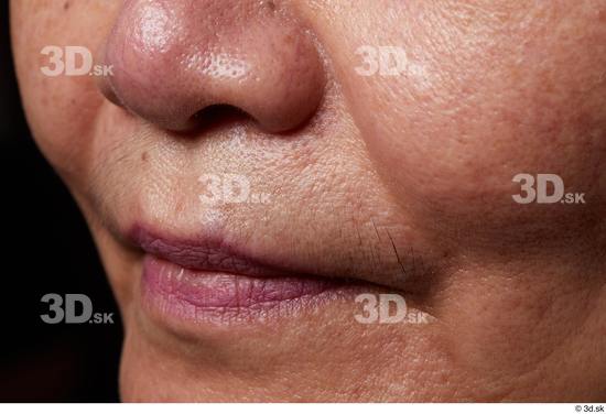 Face Mouth Nose Cheek Skin Woman Asian Chubby Studio photo references