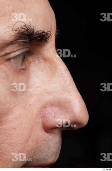 Eye Face Nose Skin Man Slim Wrinkles Studio photo references