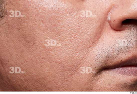 Face Mouth Nose Cheek Skin Man Slim Studio photo references